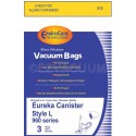 Eureka L Microlined Vacuum Bags for 960 Series  61715A-6  - Generic - 3 Pack