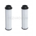 Hoover 40140201 or 43611042 Bagless Upright Round HEPA Filters - 2 Pack