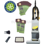 ProTeam ProForce 1500XP HEPA Upright Vacuum w/On-Board Tools, 50 Ft Cord, Dual Motor, 15 Inch Path, 10 EXTRA BAGS #107252