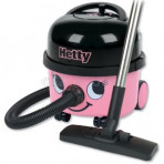 Numatic Hetty Hi Power Canister Vacuum Cleaner Pink with Auto Save Technology, 900777, HET 200A-11