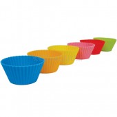 Casabella Muffin Cups Standard Silicone Set Of 6