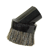 Round Dusting Brush with Natural Bristles - 1 1/4 or 32mm End