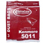 Kenmore 5011 Vacuum Bags- 3 Pack