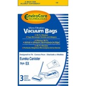 Eureka EX Canister Micro Filtration vacuum  bags - Generic - 3 pack