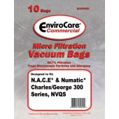 Numatic Charles, Edward & George Micro Filteration Vacuum Cleaner Bags NVM2B/2 - Generic - 10 per pack