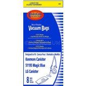 Kenmore 51195 Magic Blue 5231F12390J Dust Bags - Generic - 8 Pack