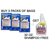 18 Kirby 204803 Generation 3, 4, 5, 6, 7 Sentria Bags + Free Shampoo