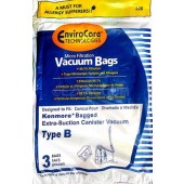 PAPER BAG, GALAXY B MICRO & TYPE 53278 3PK KENMORE TYPE "B" CANISTER BAG