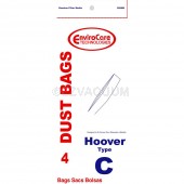 Hoover Style C Vacuum Bags 4010077C - Generic - 4 Pack
