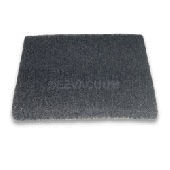 Hoover V2 Upright Bagless Exhaust HEPA Filter  40110009, 43613024, 38766028 - 2/pk, 6" X 5 1/4" X 1/2"