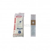 3 bags (1 pkg) Hoover Type D Upright Vacuum Cleaner Bags Part #4010005D Dial a Matic Model 1140 (Dialamatic)
