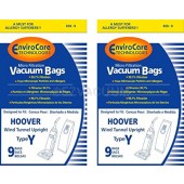 Hoover WindTunnel Upright Type Y Vacuum Bags Microfiltration with Closure - 18 Pack, Compare With Hoover Part # 4010100Y