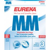 Eureka MM 60295B Canister Vacuum Bag - Genuine - 3 Pack