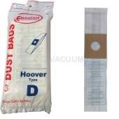 Hoover D Vacuum Bags 4010005D- Generic - 3 pack
