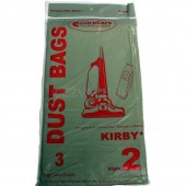 Kirby Style 2 Vacuum Cleaner Bags - 3 Bags - Generic
