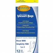 Simplicity Type B 7000 Series Vacuum Bags - 12 pack Replaces S7-12