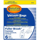 Fuller Brush canister vacuums Bags - 12 Pack