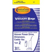 Hoover Z Allergen Vacuum  Bags  4010100Z / 4010075Z - Generic -3 Pack