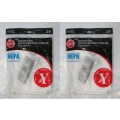Hoover WindTunnel Y HEPA Pleated Vacuum Filter Bags AH10040 902419001 - Total 4 Bags