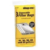 Type G - 9066333 - Shop-Vac® 15-22 Gallon* Disposable Filter Bags