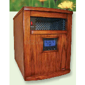 Heat Smart Portable Zone Infrared Heater Model SSG1500 - Heat with Infra Red, not a bunch of light bulbs!