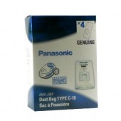 Panasonic AMC-J3EP Type C-18 Vacuum Bags for MC-CG800 - Genuine - 4 Pack