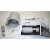 Plastiflex Company SH130DC-R01 Repair Kit, White Corded Wall End 8' Cord & Cuff
