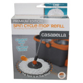 Casabella: CB-85335 Refill, White Spin Cycle Mop for CB-85333