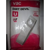 Dirt Devil U Bags - 3 pack