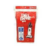Dirt Devil Type C Vacuum Bags 3-700148-001 - Genuine - 10 pack