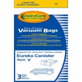 Eureka Type 'V' Canister Vacuum Cleaner Bags - 3 Pack x 4 (Total 12 Bags) - Generic
