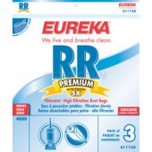 Eureka RR Filteraire Vacuum Bags 61115A / 61115B - Genuine - 3 Pack