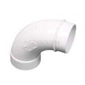 90 Degree Sweep Spigot L Central Vacuum Fitting