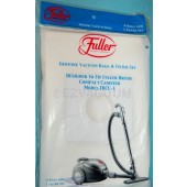 Fuller Brush  FBCC-1 Compact Canister vacuum cleaner bags - Genuine - 6 Bags, FBC-6, CC-6