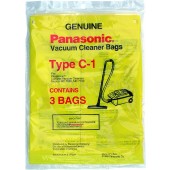 Panasonic Type C-1 vacuum cleaner bags- Genuine - 3 Pack