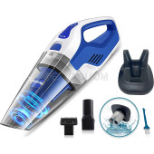 ReadiVac Kirby Storm Handheld, Wet & Dry Vacuum Cleaner, Powerful Cordless Hand Vac for Home & Car, Small Lightweight Handvac, 22.2volt Lithium-ion