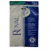 Royal: RO-AR10110 Paper Bag, Style B HEPA Cloth 2 Pk