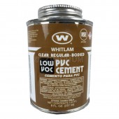 Glue, PVC Pipe Cement W/Applicator Low VOC 8 Oz.
