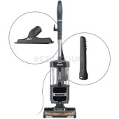Shark UV725 Navigator Lift-Away with Self Cleaning Brushroll Upright Vacuum with HEPA Filter, Gray (Renewed)