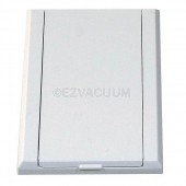 Central Vacuum Inlet Cover White - Low Voltage