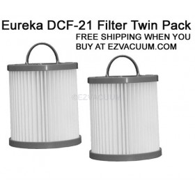 Genuine Eureka DCF-21 Vacuum Filter Case Pack of 2 Filters