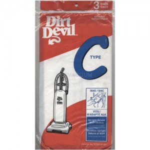 2 Filter 6 Vacuum Cleaner Bags Genuine Royal Dirt Devil Style P 3RY1101001 