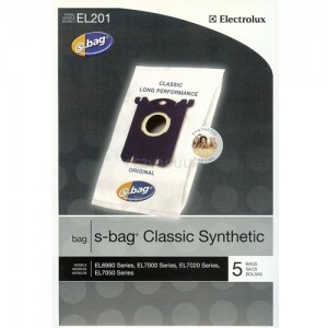 4 packs of 5 Bags  20 Bags Genuine Electrolux S-Bag Classic Vacuum Bag, 