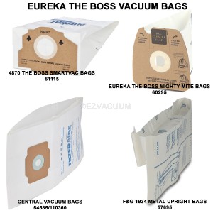 Eureka Style RR Microlined Vacuum Bags 61115 Boss Smart Vac 4800 Bag 3 Pack 